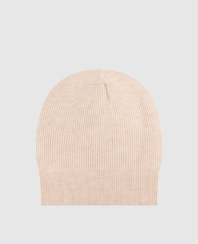 Peserico Ivory hat with wool, silk and cashmere S36210F1209095
