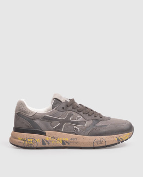 Premiata Mick 0.1 grey combination sneakers MICK01