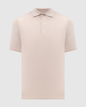 Brunello Cucinelli Beige polo shirt M29800125
