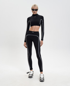 Off-White Off Stamp black cropped top 2VB04EC99KNI001