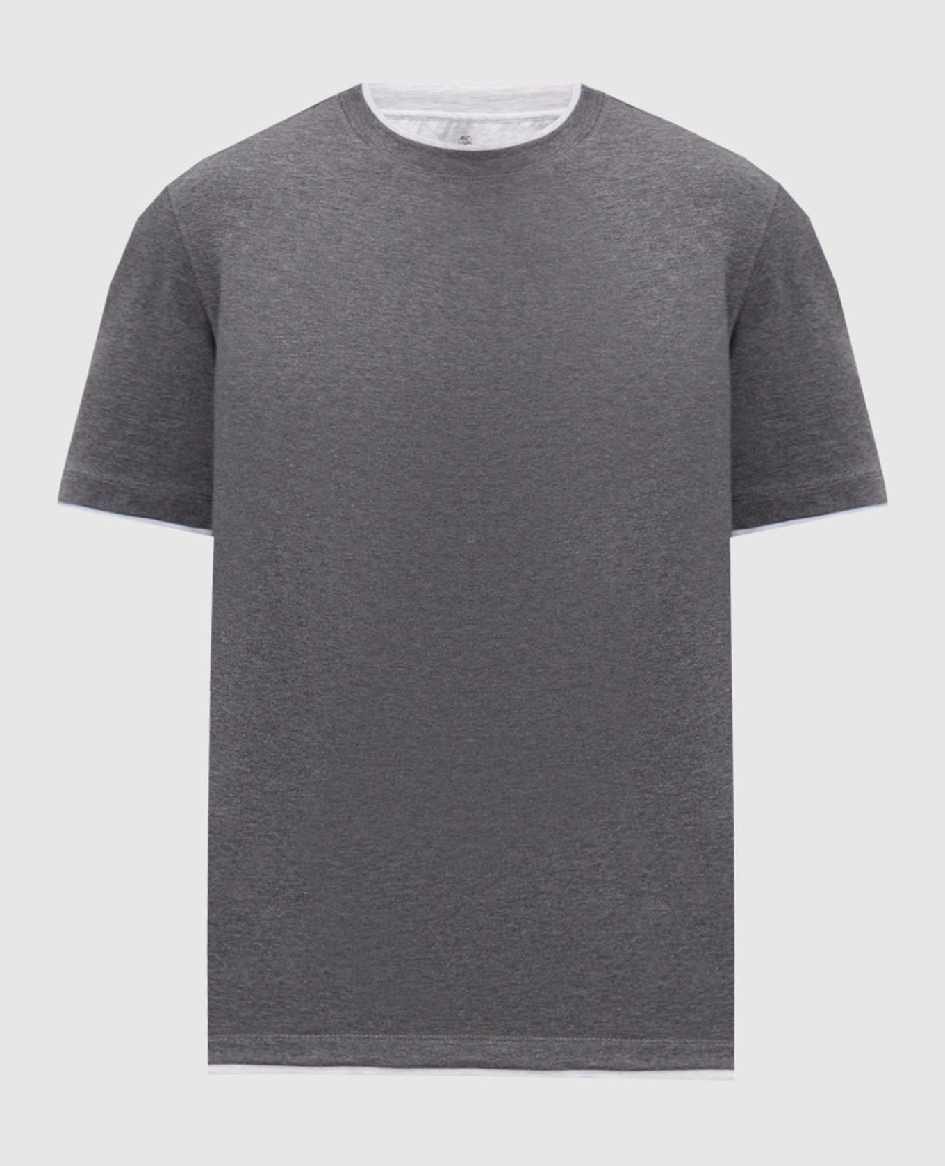 

Gray T-shirt Brunello Cucinelli, Grey