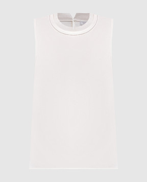Peserico White silk top A086272372E
