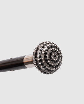 Pasotti Black shoe horn with Swarovski crystals PFPEXXWS49N