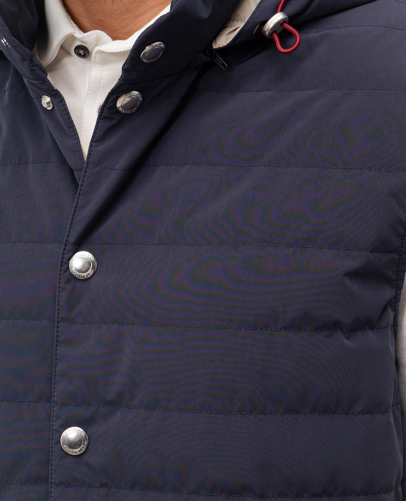 

Blue down vest Brunello Cucinelli