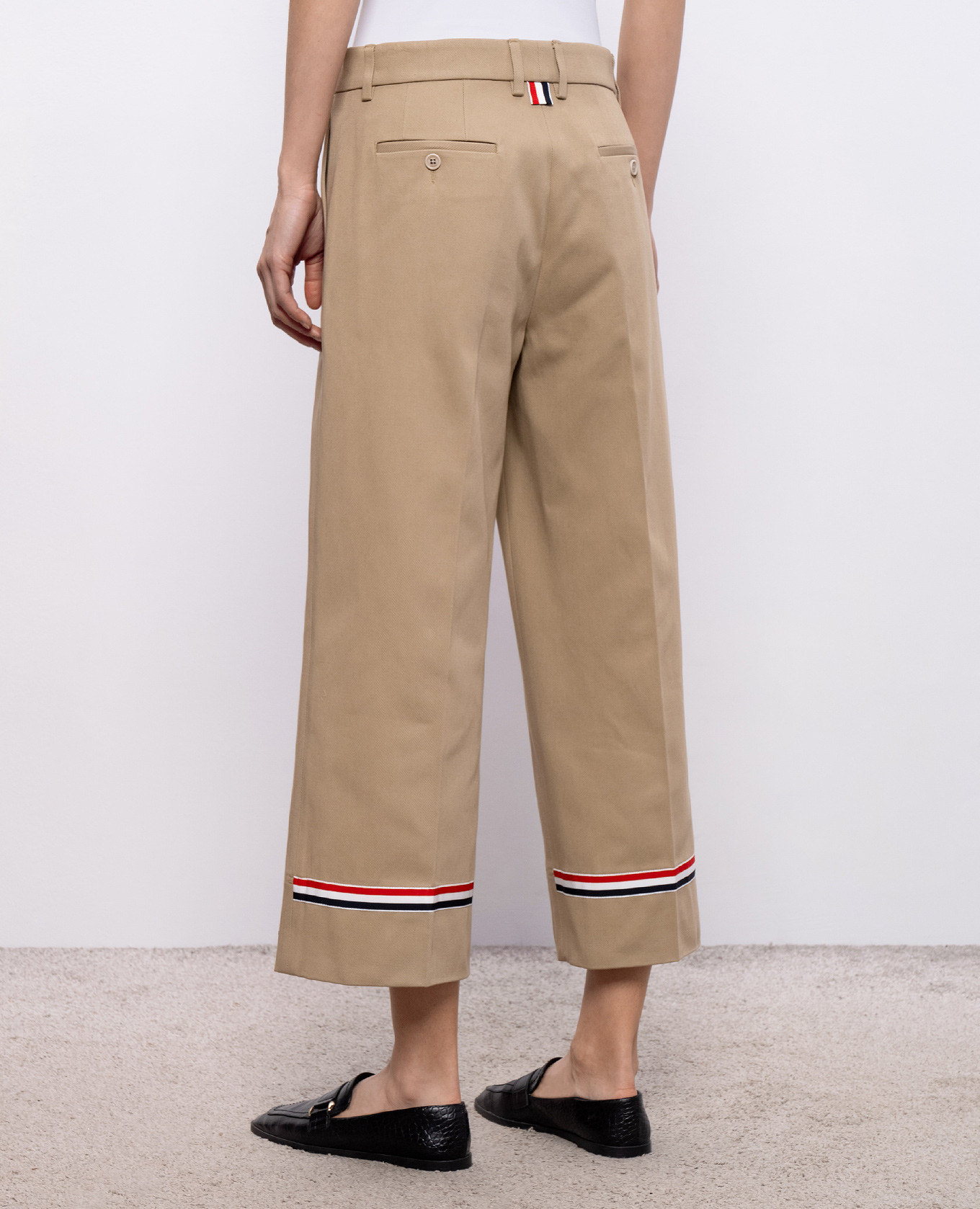 Beige pants Thom Browne 4