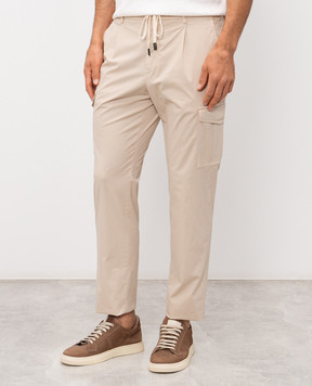 Peserico Beige cargo pants R54775T23D07945