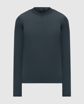 Stefano Ricci Green cashmere and silk jumper K606125L10F26302