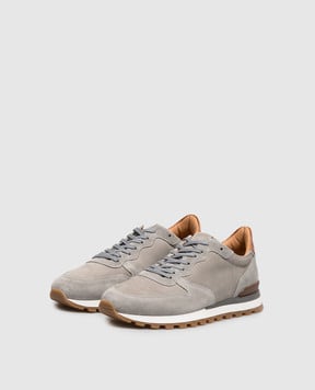 Pini Parma Gray nubuck sneakers LIGRRUNNER