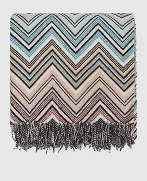 Missoni Home Perseo wool and cashmere plaid with a pattern 1P3PL99005