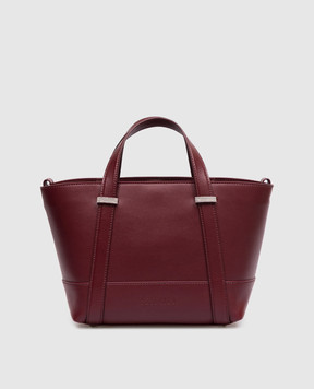 Peserico Burgundy leather Itinera bag A38391C0RCC880
