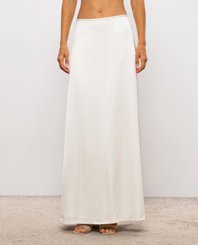 Peserico Ivory maxi skirt E05257D05433