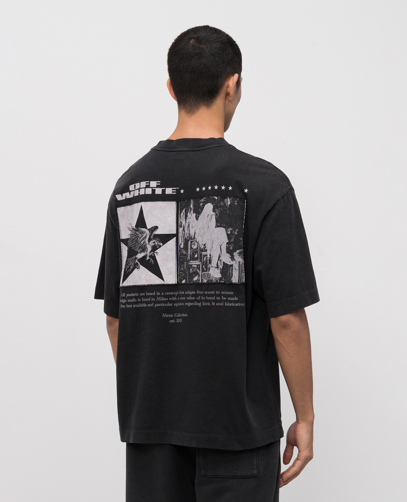 

Gray Xerox Star T-shirt Off-White, Grey