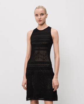 Twinset Black dress with a pattern 261TT3291