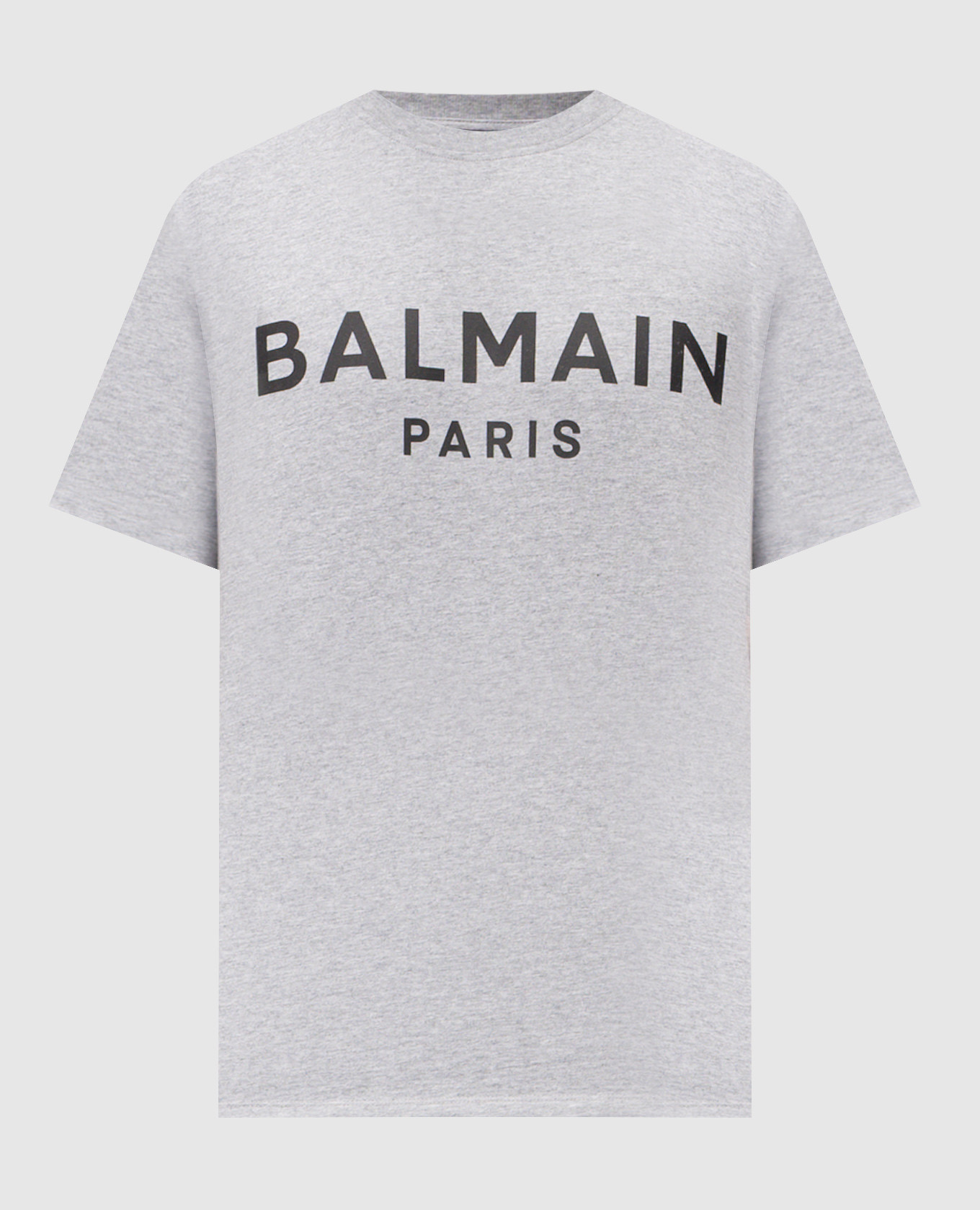 

Grey T-shirt with logo Balmain