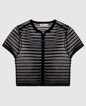 Simkhai Black openwork cardigan 4266055K