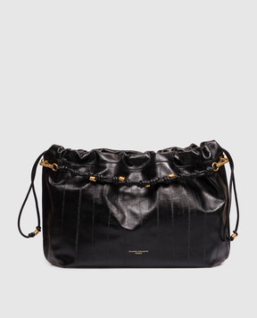 Gianni Chiarini Morgana black glossy leather bag BS12260EEL