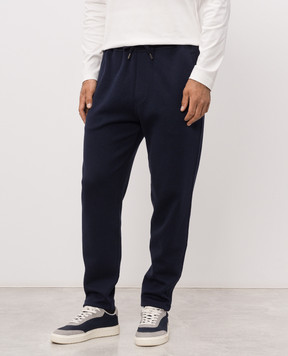 Brunello Cucinelli Dark blue sweatpants MM8313243G