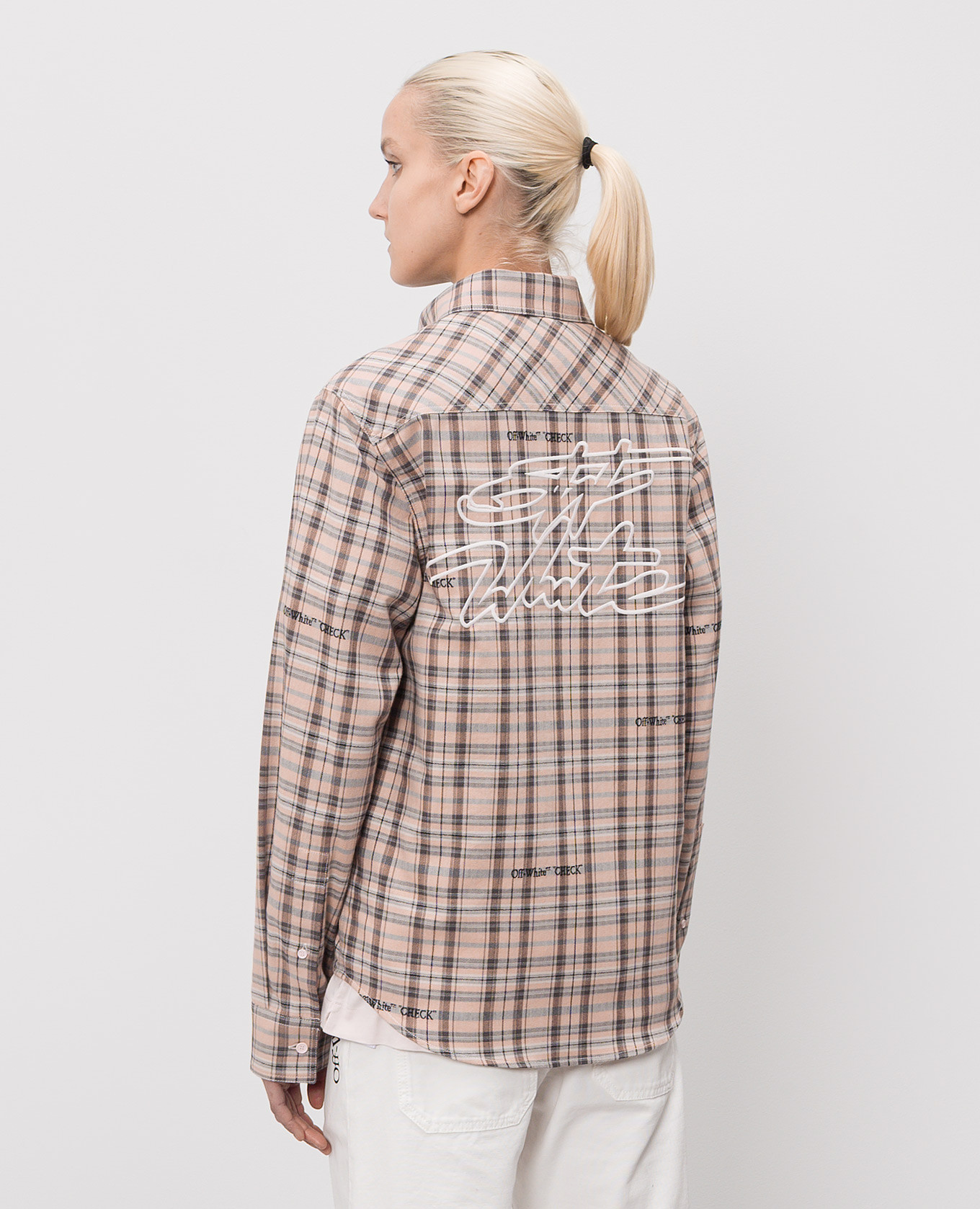 

Pink patterned shirt Off-White