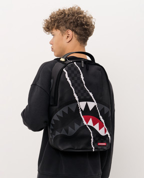 Sprayground SHARK SLASH children's black backpack 910B8502NSZ