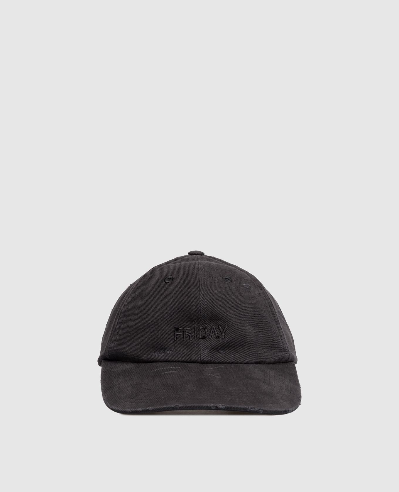 

Black Friday cap with vintage effect Vetements