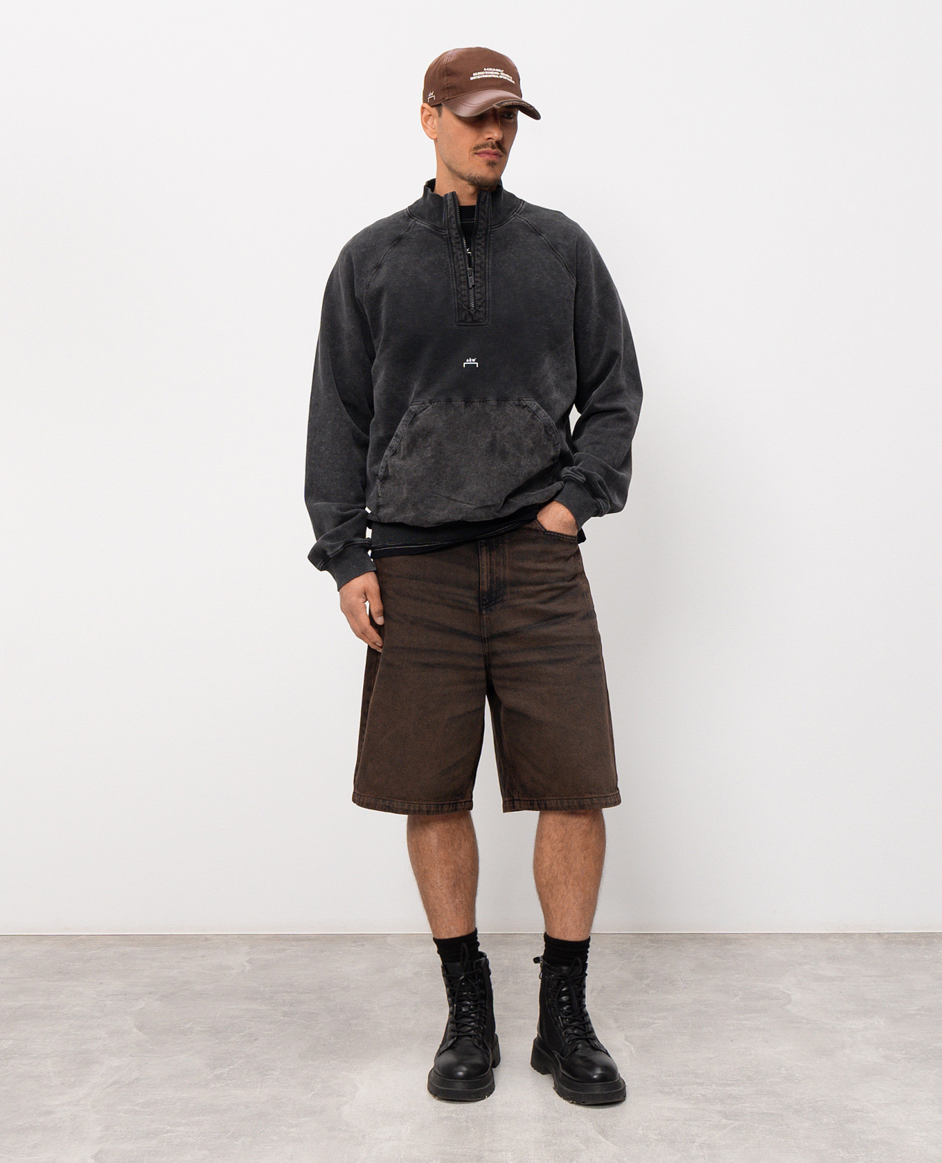 

Padstow grey sweatshirt A Cold Wall