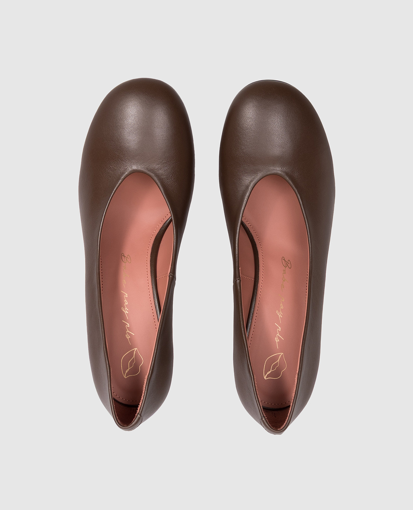 Brown leather shoes Babe Pay Pls 4
