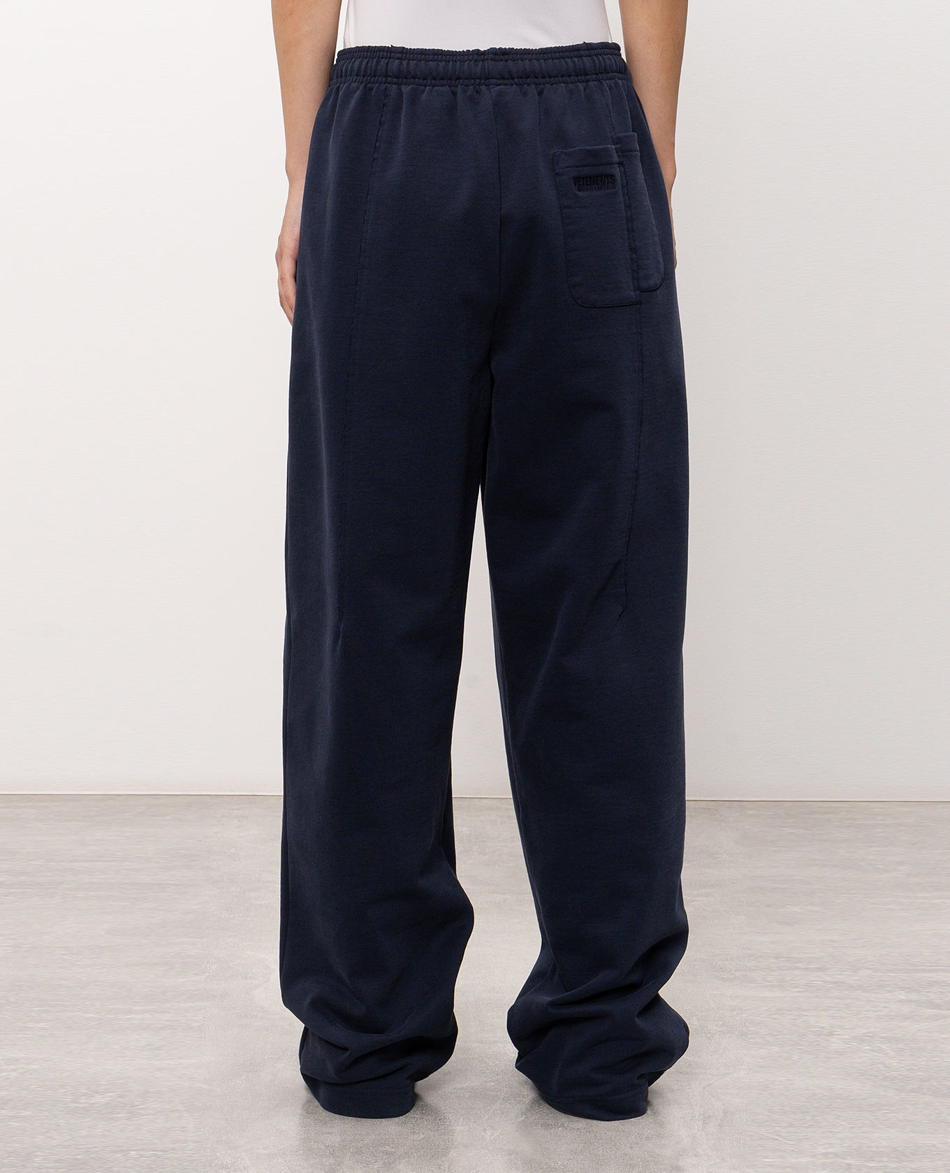 Blue sweatpants Vetements 4