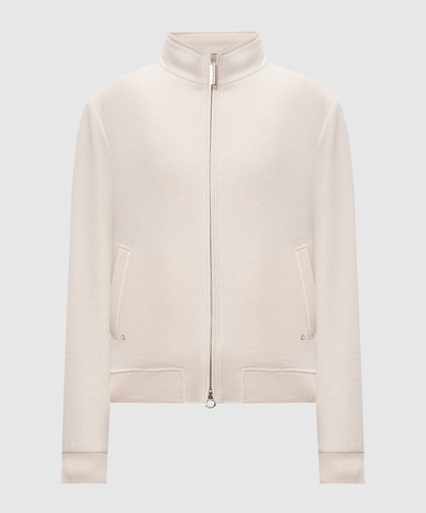 Ivory cashmere jacket