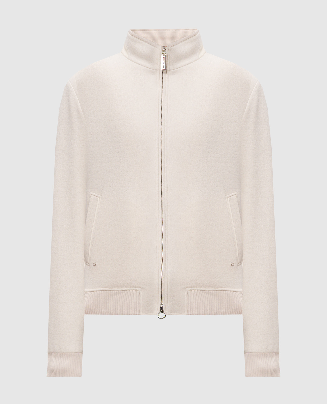 Ivory cashmere jacket