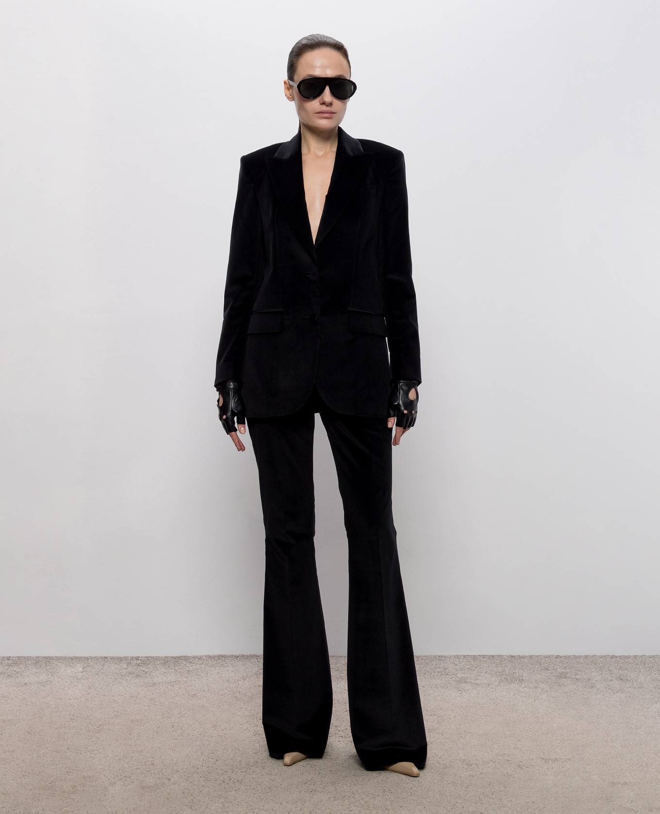 Black velvet jacket Jacob Lee 2