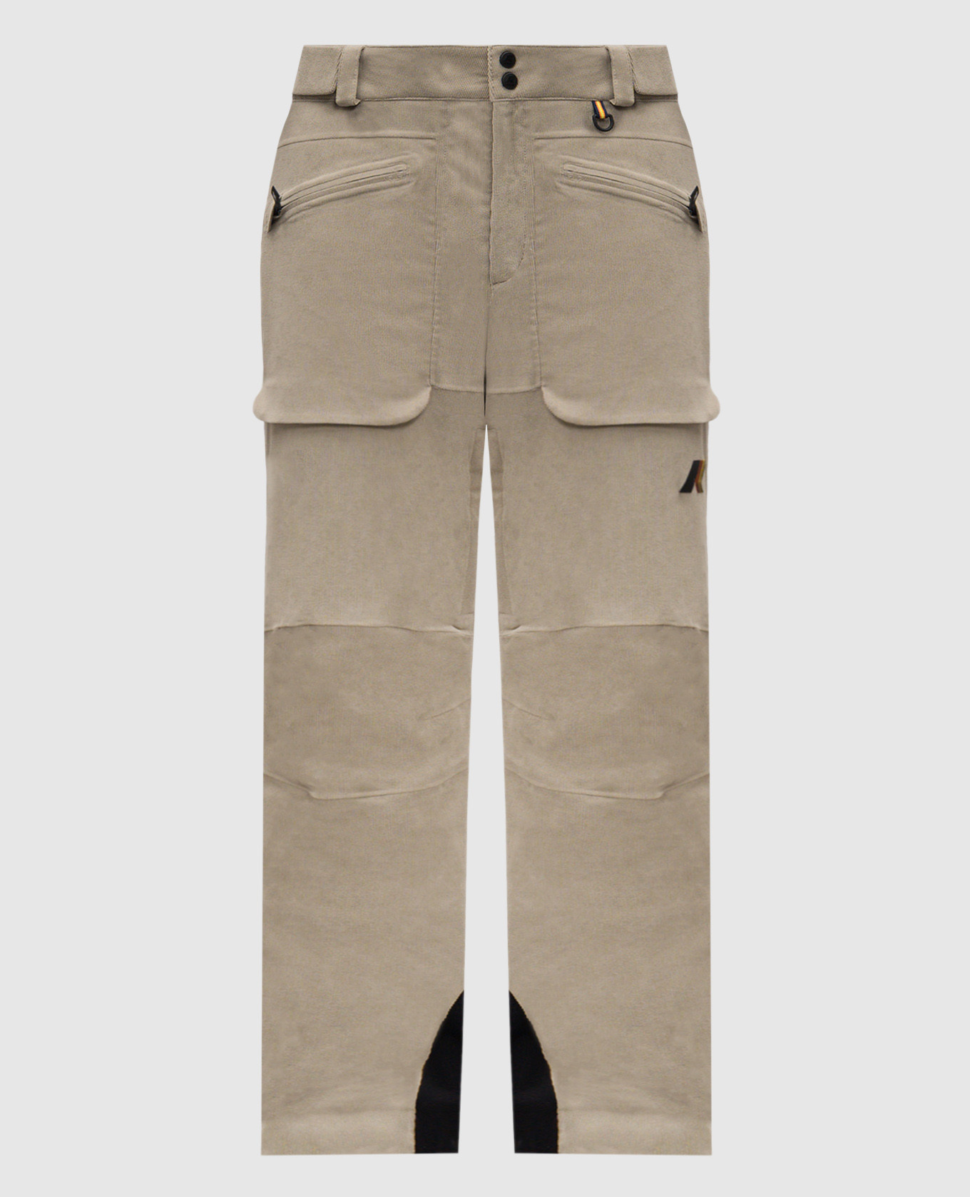 Pantalon De Ski Mercantour Velours Côtelé Kaki