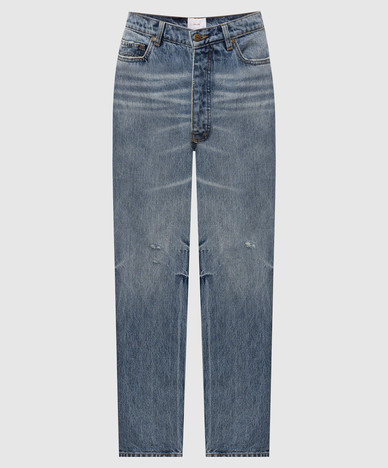 Blauwe jeans jaren 90