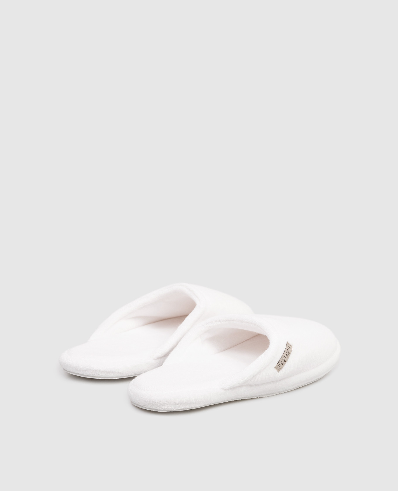

Olympia white terry slippers Hamam
