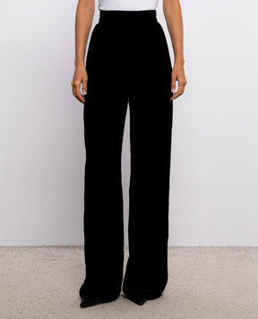 Valentino Black velour pants 9B3RB7579Q9