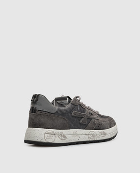 Premiata Nous grey combination sneakers NOUS