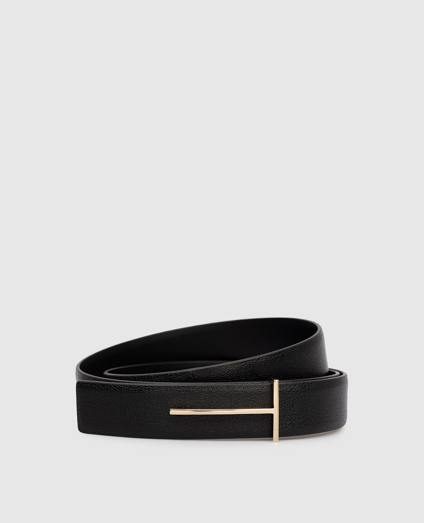 

Black reversible leather belt Tom Ford