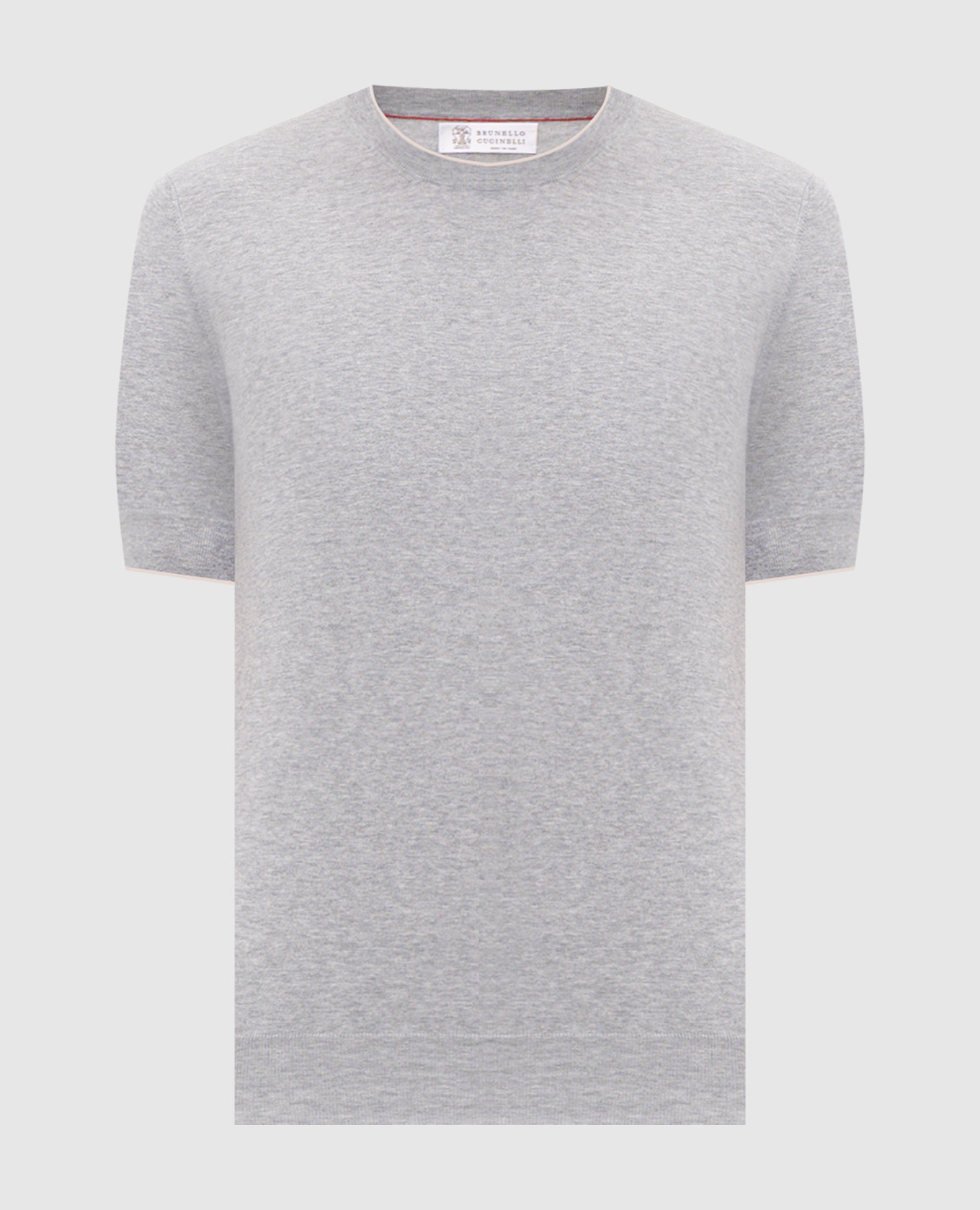 Grey melange T-shirt