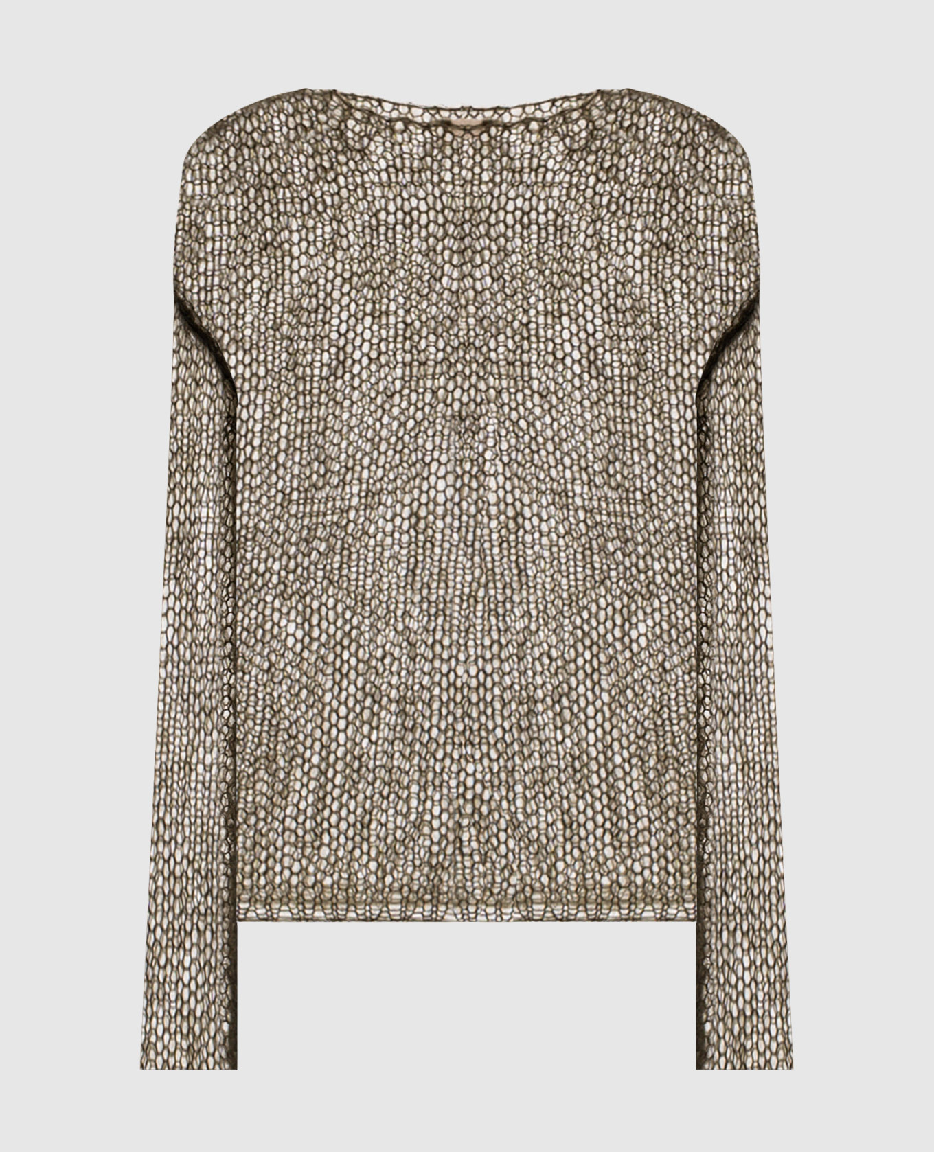 

Wendy green wool and silk sweater Khaite