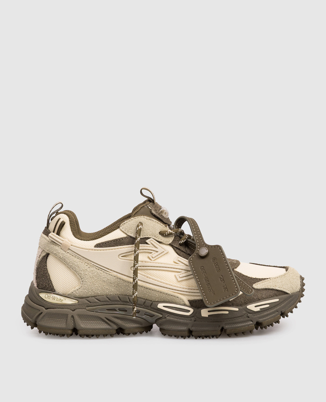 

Be Right Back brown combination sneakers Off-White