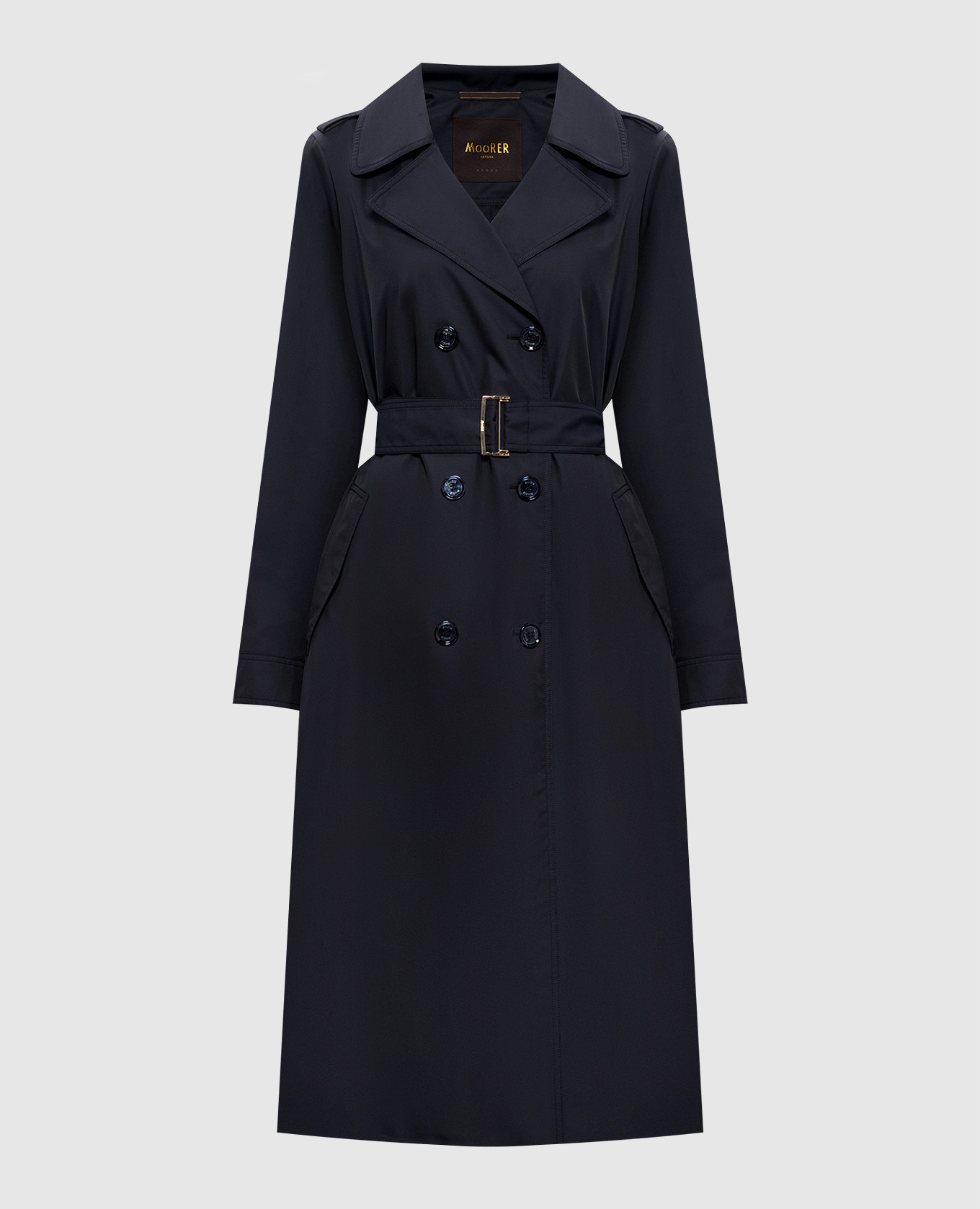 

Blue double-breasted cloak CLEOPATRA MooRER