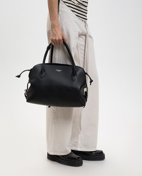 Ann Demeulemeester Dolly black leather tote bag B0013893LT191