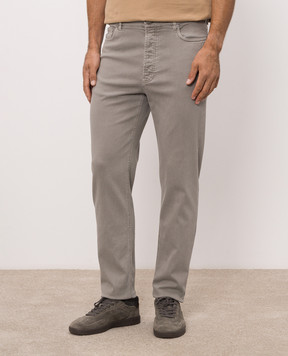 Brunello Cucinelli Khaki jeans M277PO2090