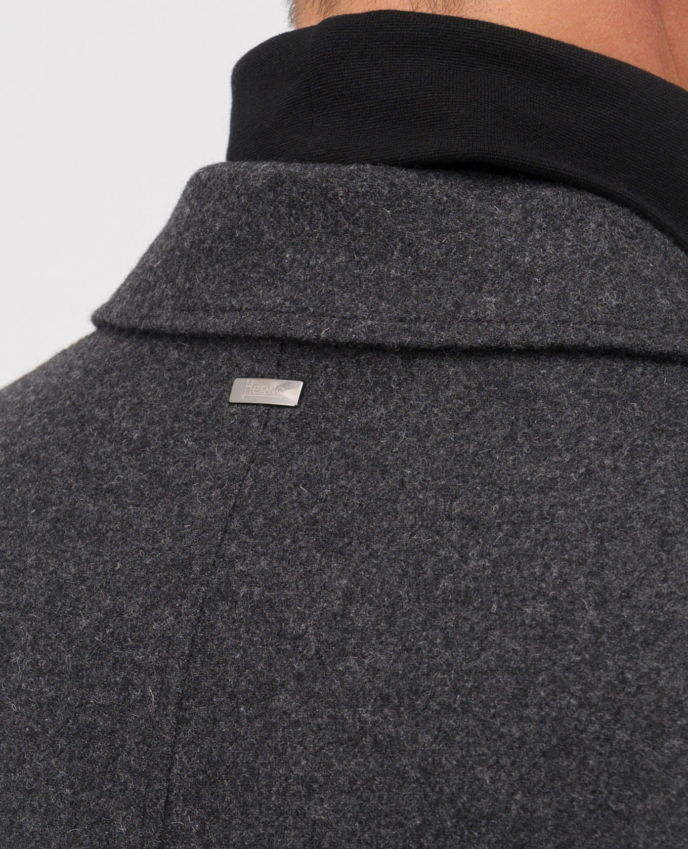 

Gray jacket with wool Herno, Grey