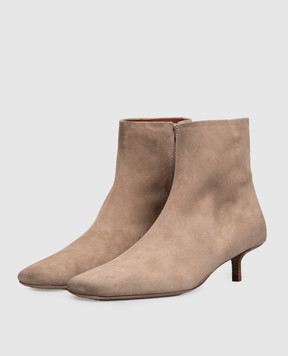 Marsell Spazzola beige suede ankle boots MW8700P024