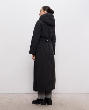 MooRER Black down jacket CAMELY CAMELYSTP