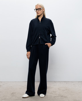 Max Mara Blue LOSO sports jacket MXMESPLOSO