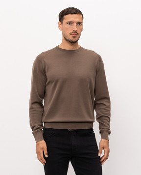 Stefano Ricci Brown cashmere jumper W505022G01W26301
