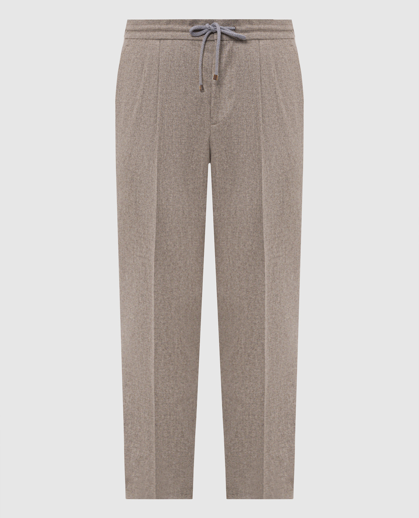 Gray wool pants