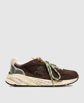 Premiata Brown suede sneakers Mase MASED8596L