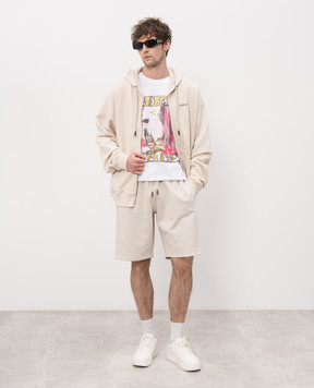 Off-White Beige shorts 44MCI013S26F004